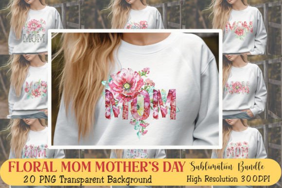 Floral Mom Mother s Day Sublimation Design Review