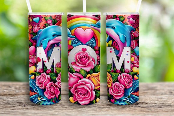 Mom Dolphins Tumbler Wrap PNG: A Practical Designer’s Review