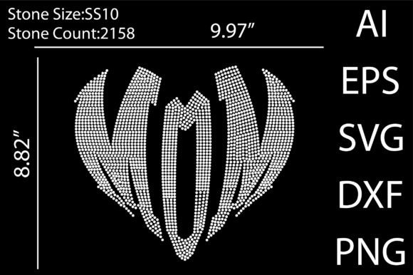 Mom Heart Rhinestone Template: A Designer’s Real-World Review