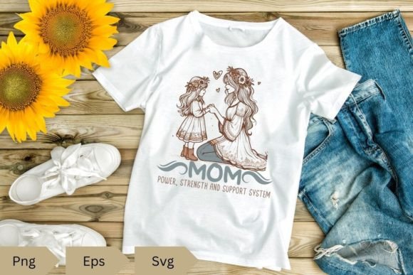 Mom Power Strength and Support System